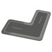 Minimalist Diatomaceous Earth Non-Slip L-Shaped Shower Door Mat