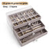 3-Layer Drawer Jewellery Box — Beige or Grey, Plastic Organiser