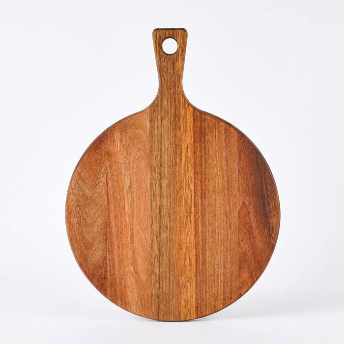 Acacia Wood Chopping & Charcuterie Board — Decorative Wooden Serving Board