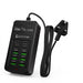 Portable Power Strip with USB‑A & USB‑C — 1.2m Cable, EU/UK/US Plug