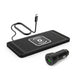 Silicone Car Wireless Charging Pad — Non‑Slip 15W Qi Fast Charger for iPhone, Samsung & Xiaomi