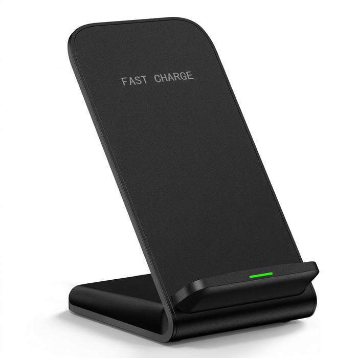 30W Fast Qi Wireless Charging Stand – Compatible with iPhone, Samsung, Xiaomi & Huawei