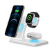 3-in-1 Magnetic Foldable Wireless Charger — 18W Fast Charge for iPhone, iWatch & AirPods