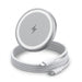 Magnetic Wireless Charger Pad for iPhone 12–17 & AirPods Pro — 15W MagSafe‑style