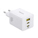 Baseus 100W GaN 3‑Port Fast Charger — 2x USB‑C + USB‑A, PD/QC/PPS