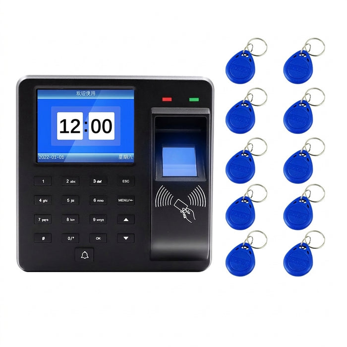 125kHz RFID Fingerprint Time & Attendance Terminal — Biometric Door Access Control