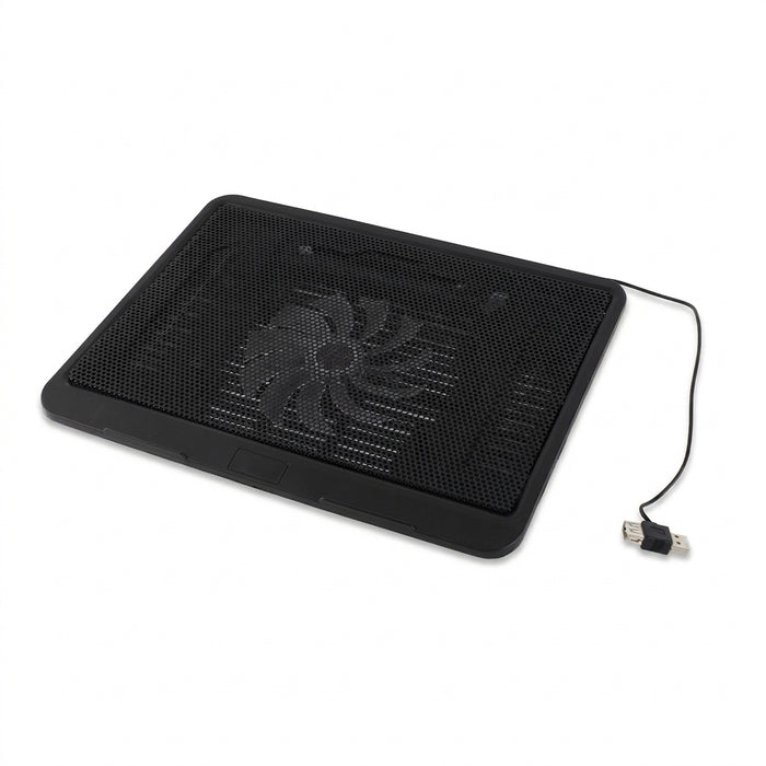 Laptop Cooling Pad with 130mm Fan, USB Powered — For 14-inch and Below
