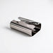 Stainless Steel Tissue Box — Irregular Pull-Paper Dispenser (Silver)