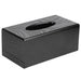 Black Wooden Tissue Box – Elegant Napkin Holder for Home & Hotel