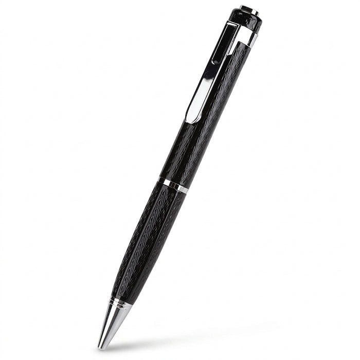Pen-style Digital Voice Recorder — 12‑hour Continuous, 192kbps, One-button