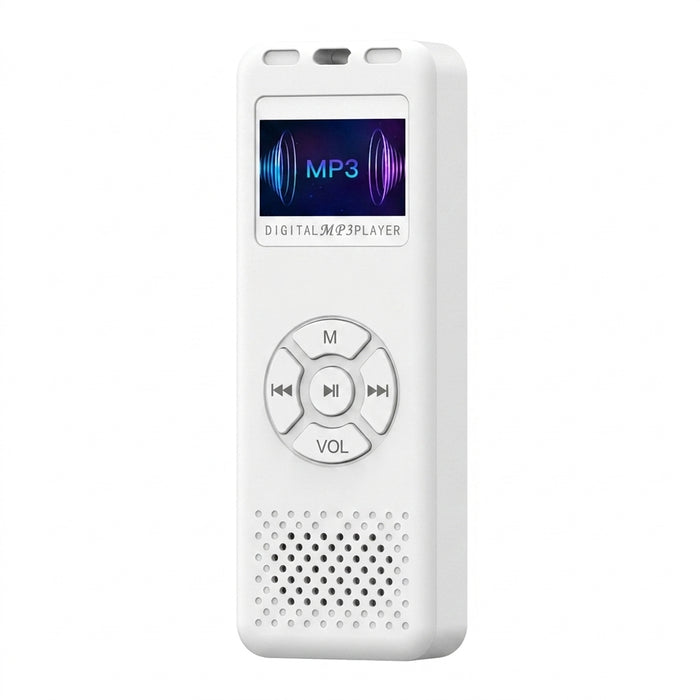 2026 Digital Voice Recorder — Colour LED, A‑B Repeat, Up to 64GB