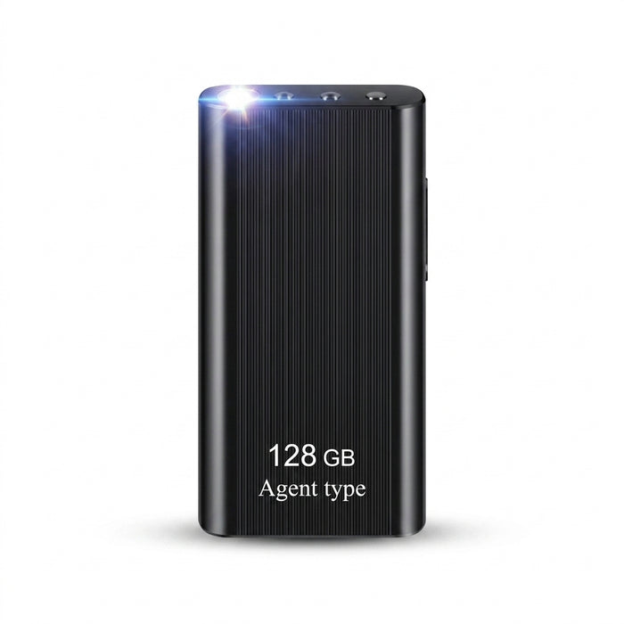Mini Voice Recorder — 8GB Built-in, Expandable to 128GB, Noise Reduction, Magnetic