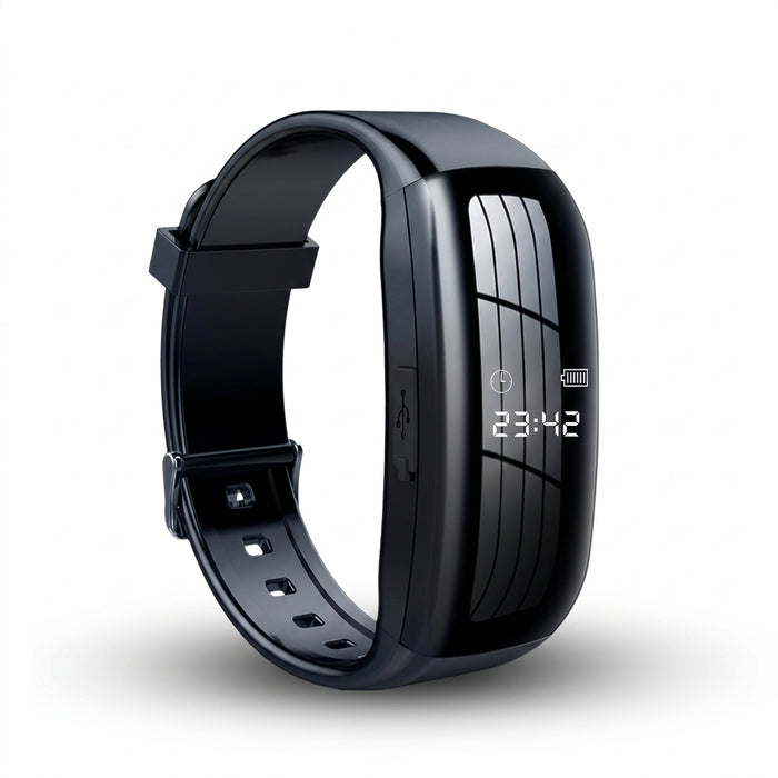 Mini 1080p Wristband Camera with Hidden TF Slot & Audio