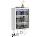 Modern Grey Wall-Mounted Bathroom Cabinet — PVC Vanity (Under 60cm)