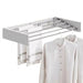 Carbon Steel Invisible Wall-Mounted Clothes Drying Rack — 60cm Hidden Foldable, Heavy-Duty