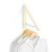 Folding Wall-Mounted Clothes Airer – Space-Saving Coat & Shirt Rack