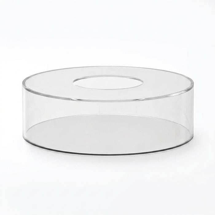 Clear Refillable Acrylic Cake Display – Round, Square or Hexagonal (3mm)