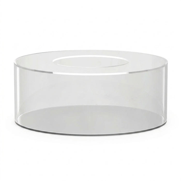 Clear Refillable Acrylic Cake Display – Round, Square or Hexagonal (3mm)