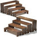 Stackable Wooden Tiered Riser Stands – Cupcake & Dessert Display (4 or 8pcs)