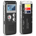 Digital Voice Recorder — 1536kbps, MP3 Player, USB & Voice‑Activated