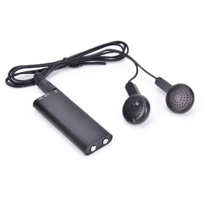 32GB Mini Voice Recorder – Voice-Activated Dictaphone & MP3 Player