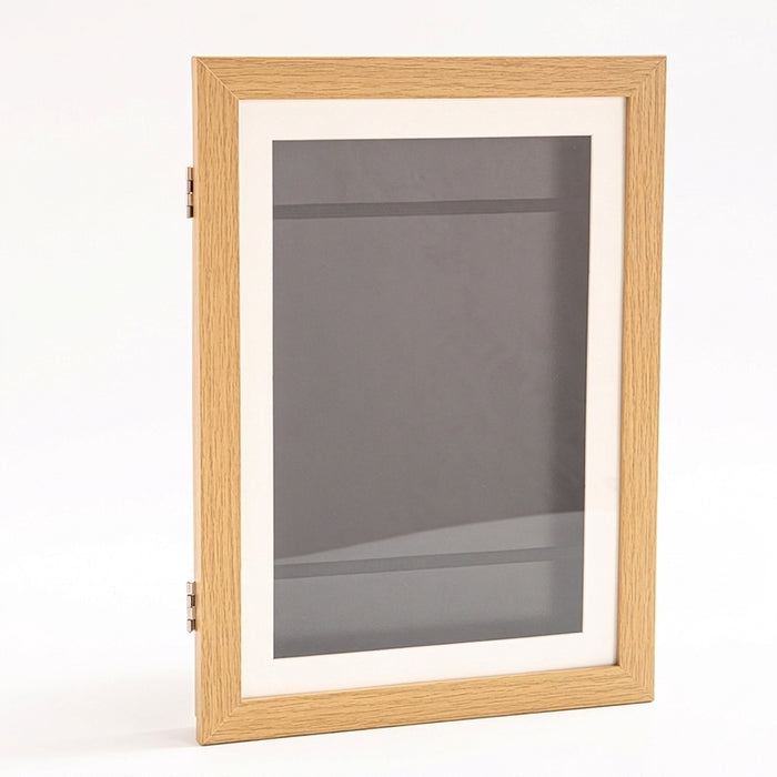 Magnetic A4 Wood Flap Art Frame — Store & Display Children’s Artwork