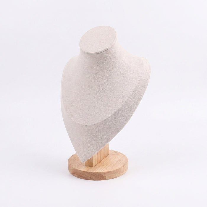 Velvet Necklace Display Bust — Pendant & Jewellery Mannequin Stand