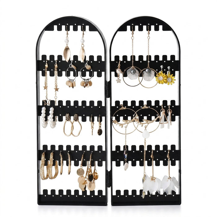 Screen Jewellery Display Rack – Plastic Earring & Jewellery Stand, 28×10cm