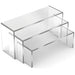 Acrylic Display Stands — 3/6/9/12 Pack Clear Mini Organisers for Perfume, Dolls & Jewellery