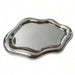Cloud-Shaped Jewellery Tray – Plastic PP Organiser (19.5×13.5×1.5cm) – White or Silver
