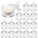 Votive Candle Holders with Lids — Glass Tealight Holders for Weddings & Centrepieces