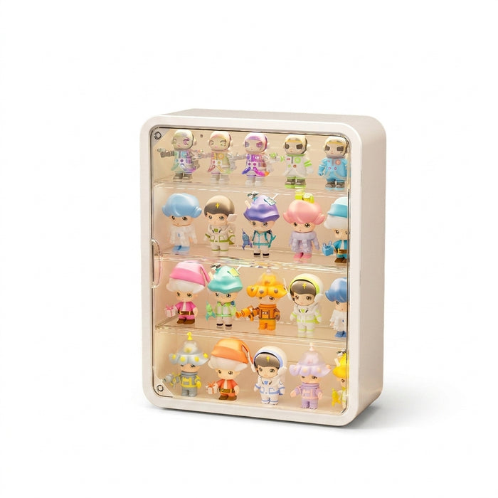 No‑Drill Wall‑Hanging Storage Rack — 3‑ or 4‑Tier PVC Organiser