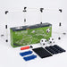 Children's Foldable Football Goal with Pump & Ball — Outdoor Lawn Training Gift