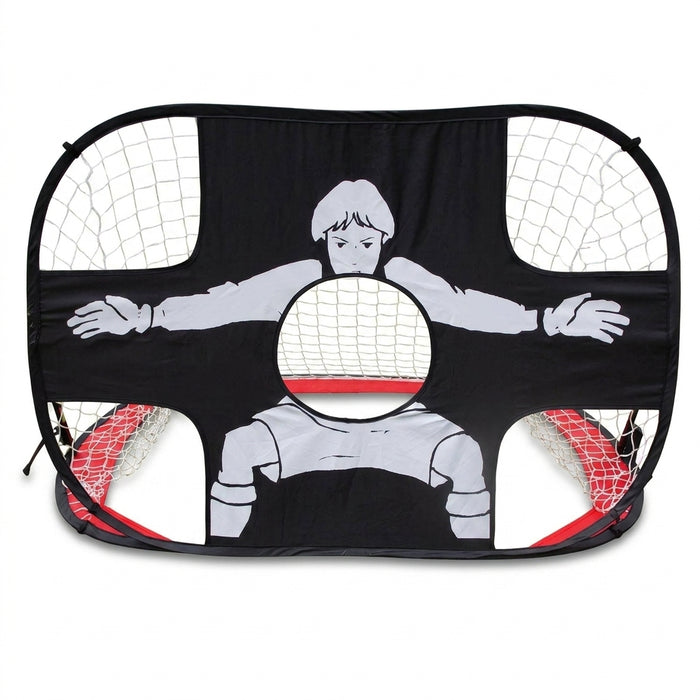 Foldable Pop-up Football Goal – Nylon Target Net for Kids & Adults, Indoor & Outdoor Training