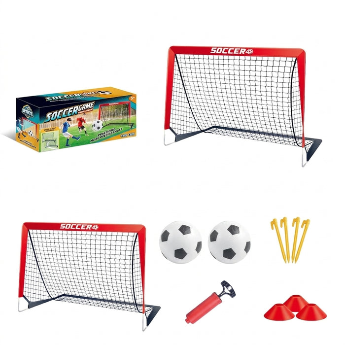 Portable Pop-Up Football Goal — Foldable Training Net for Garden, Indoor & Outdoor