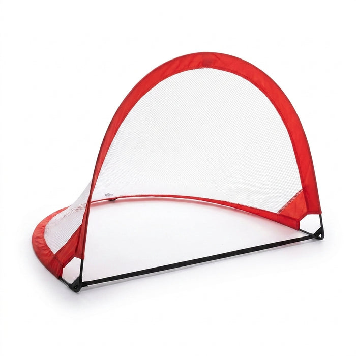 Pop-Up Folding Football Goal with Carry Bag — Portable Training Net