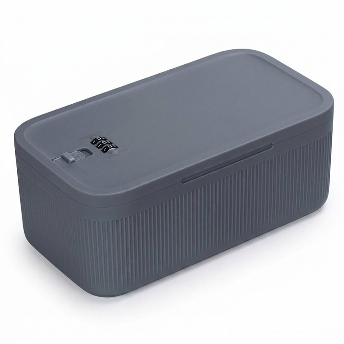 Lockable Plastic Storage Box 2L – Personal Safe for Home, Office & School