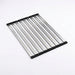 304 Stainless Steel Foldable Sink Drain Rack — Retractable Dish Drainer (S/L)