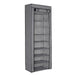 Adjustable 9-Compartment Shoe Cabinet 60 x 30 x 155cm – Dust-proof Multi-layer