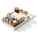 Metal Slide‑Rail Pull‑Out Cabinet Organiser with Self‑Adhesive Base