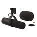 SM7B Cardioid Dynamic Microphone — Selectable Frequency Response for Studio & Podcasting