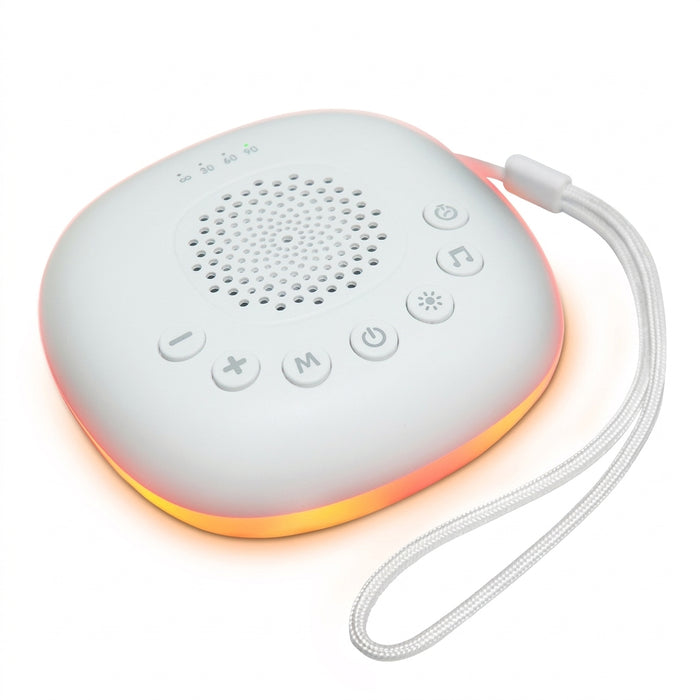 Portable White Noise Machine for Babies — Rechargeable, 6/10/20 Soothing Sounds