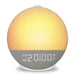 Wake-Up Light Sunrise Alarm Clock with White Noise, Bluetooth Speaker & Colour-Changing Night Light