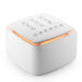 Rechargeable White Noise Machine — 30 Soothing Sounds & Warm Light (White)
