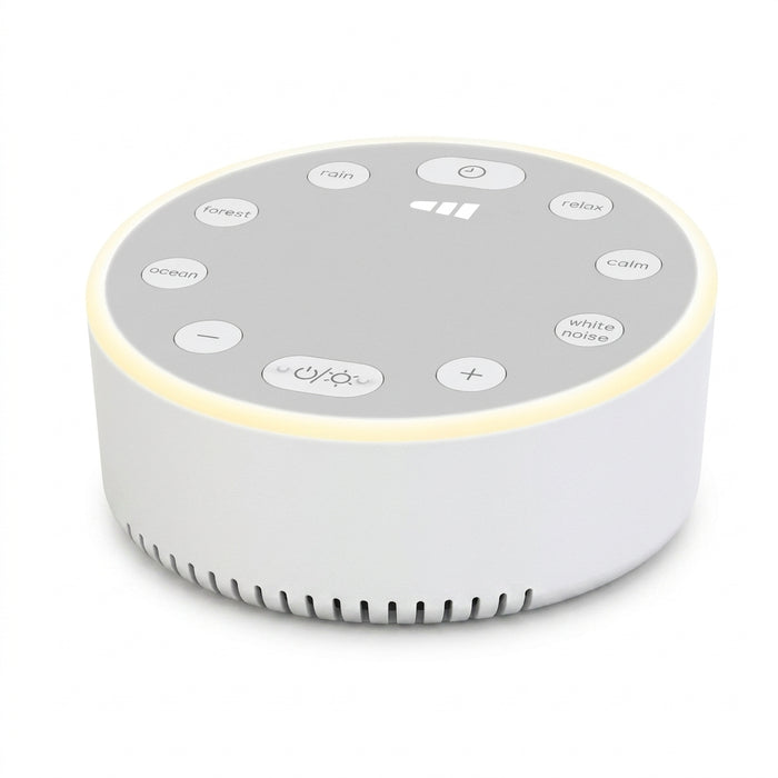 Baby Sleep Aid Night Light with White Noise Speaker and Breathing Light