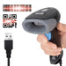 U20 1D/2D Handheld Barcode & QR Scanner — USB · 2.4G Wi‑Fi · Bluetooth