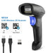L8BL Wireless 2D Barcode Scanner — Bluetooth & 2.4GHz, USB Plug-and-Play