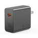 65W GaN Dual-Port Fast Charger PD3.0 PPS QC4.0 – Hybrid USB-C/USB-A