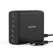 100W GaN USB‑C PD Fast Charger – Quick Charge 4.0/3.0 Desktop Station for iPhone 17 Pro Max
