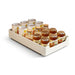 Pull-Out Sliding Cabinet Storage Box — Stick-On Kitchen & Pantry Organiser (Beige)